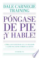 Póngase de pie ¡y hable!