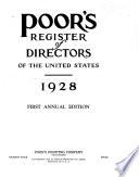 Poor's Register of Corporations, Directors and Executives, United States and Canada
