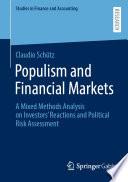 Populism and Financial Markets