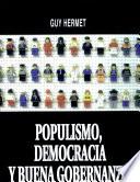 Populismo, democracia y buena gobernanza