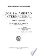 Por la amisted internacional
