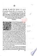 Por parte de la ciudades Santa Fè, y Cartagena, se suplica a V. vea los apuntamientos del hecho del pleito, que siguen con el capitan A. Turrillo, tesorero de la Casa de Moneda, que se ha de hazer en la dicha ciudad de Santa Fè, para que mejor se entienda la justicia de las dichas ciudades