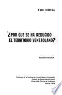 Por qué se ha reducido el territorio venezolano?