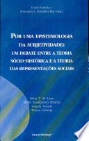 Por Uma Epistemologia Da Subjetividade: Um