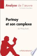 Libro Portnoy et son complexe de Philip Roth (Analyse de l'oeuvre)