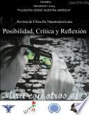 Posibilidad, Crítica y Reflexión