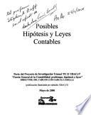 Posibles hipótesis y leyes contables