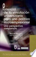 Potencial de la vinculación universitaria para una política microempresarial