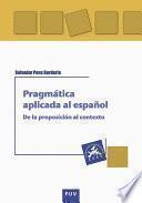 Pragmática aplicada al español
