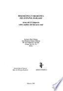 Pragmática y gramática del español hablado