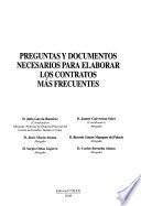 Preguntas y documentos necesarios para elaborar los contratos más frecuentes