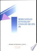 Premios nacionales de investigación e innovación educativa 1994
