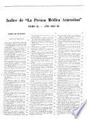 Prensa médica argentina