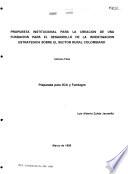 Preparada para IICA y Fundagro