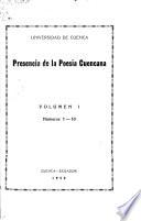 Presencia de la poesía cuencana