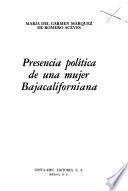 Presencia política de una mujer bajacaliforniana