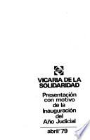 Presentación con motivo de la inauguración del año judicial
