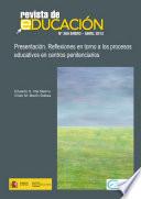 Presentación. Reflexiones en torno a los procesos educativos en centros penitenciarios
