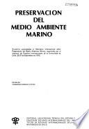 Preservación del medio ambiente marino