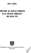 Préstamos de lenguas indígenas en el español americano del siglo XVII