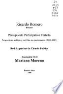 Presupuesto participativo porteño