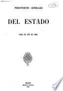 Presupuestos generales del Estado para el año económico...