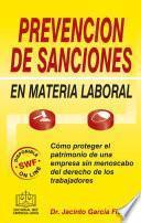 PREVENCIÓN DE SANCIONES EN MATERIA LABORAL 2017
