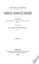 Primer Concurso cientifico Mexicano