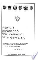 Primer Congreso Bolivariano de Ingeniería