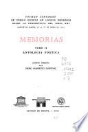 Primer Congreso de Poesía Escrita en la Lengua Española desde la Perspectiva del Siglo XXI, Santafé de Bogotá, 26 al 29 de marzo de 1996: Antología poética