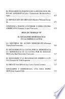 Primer Congreso del Pensamiento Político Latinoamericano: Ponencias y debates