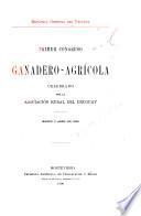 Primer Congreso ganadero-agrícola celebrado por la Asociación rural del Uruguay, marzo y abril de 1895