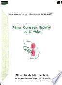 Primer Congreso Nacional de la Mujer