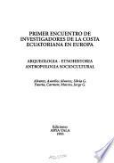 Primer Encuentro de Investigadores de la Costa Ecuatoriana en Europa