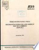 Primer Informe Tecnico Anual Information System for Latin America and the Caribbean (isaplac)
