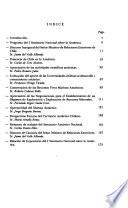 Primer Seminario Nacional sobre la Antártica