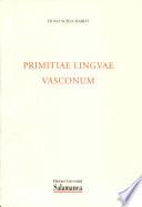 Primitiae lingvae vasconum