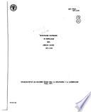 Principales variedades de hortalizas para América Latina, 1971-1972