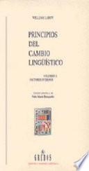 Principios del cambio lingüístico
