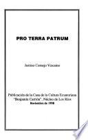 Pro terra patrum