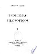 Problemas filosóficos