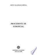 Procedente de suboficial