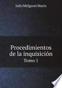 Procedimientos de la inquisici?n