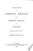 Proceedings and transactions of the Royal Society of Canada