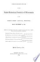 Proceedings of the Society at Its 34th- Annual Meeting ...