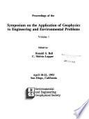 Proceedings of the Symposium on the Application of Geophysics to Engineering and Environmental Problems