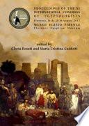 Proceedings of the XI International Congress of Egyptologists, Florence, Italy 23-30 August 2015