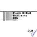 Proceso electoral local Sinaloa, 2007