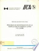 Procesos De Modernizacion De La Agricultura En America Latina Y El Caribe '