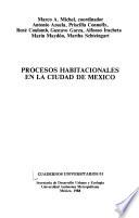 Procesos habitacionales en la Ciudad de México
